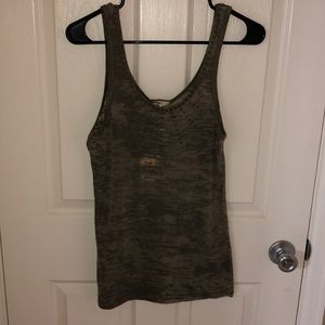NWT Vain army burnout tank sz Lrg!
